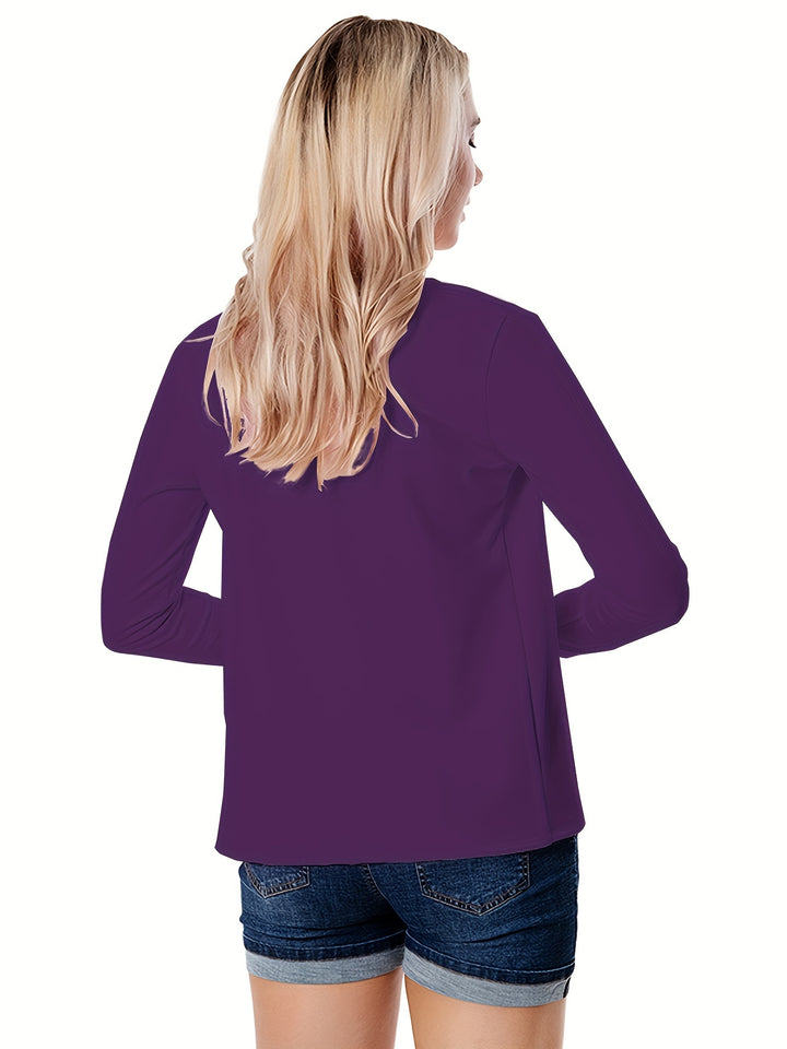 Corinne | Relaxed Open-Front Jacket