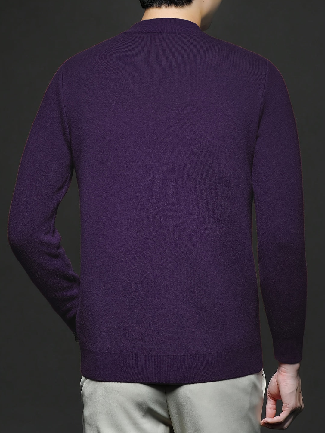 Tobias | Refined High-Neck Sweater