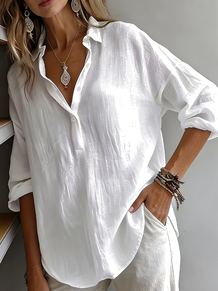 Naomi | Relaxed Collared Shirt