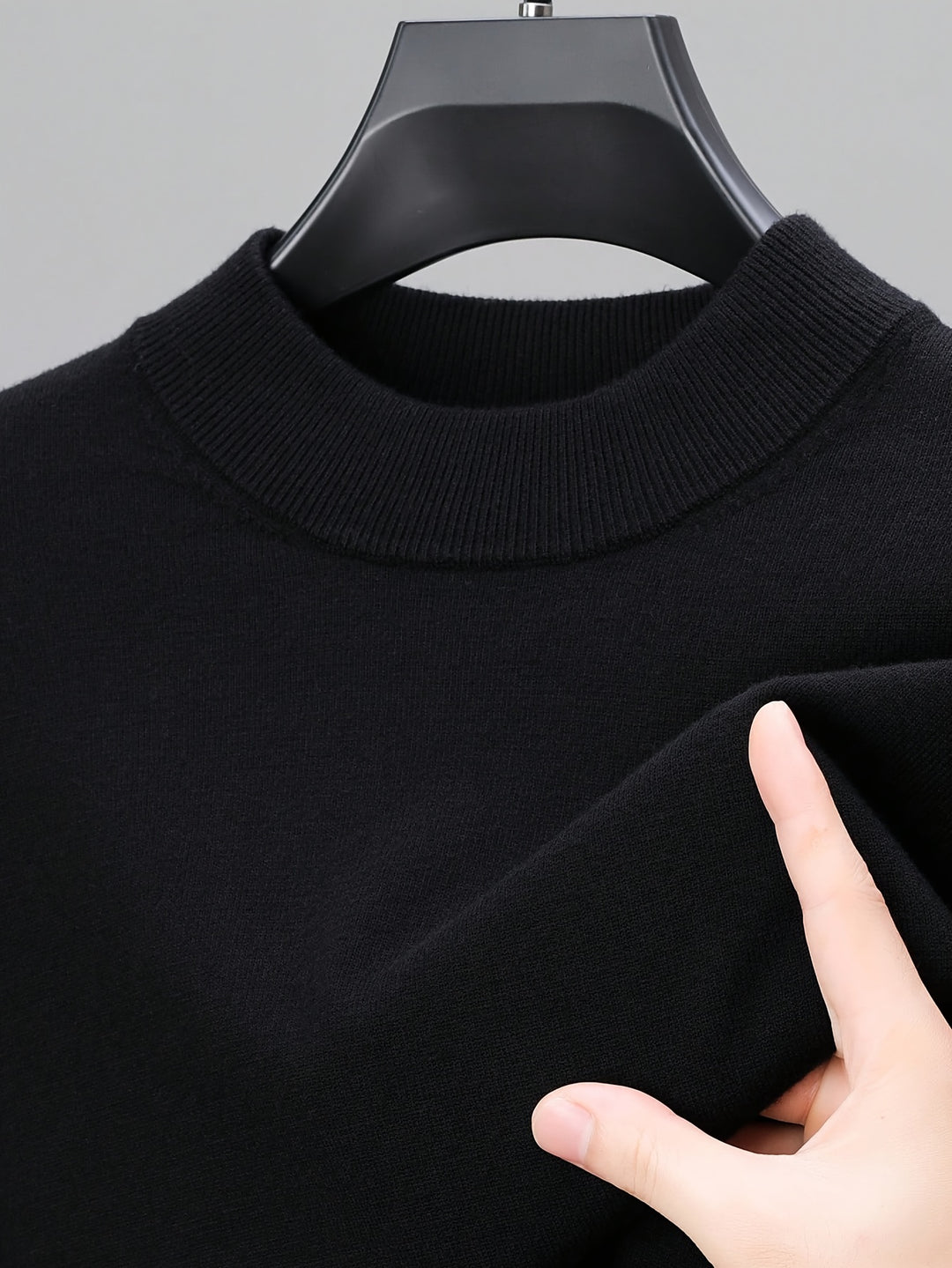 Tobias | Refined High-Neck Sweater