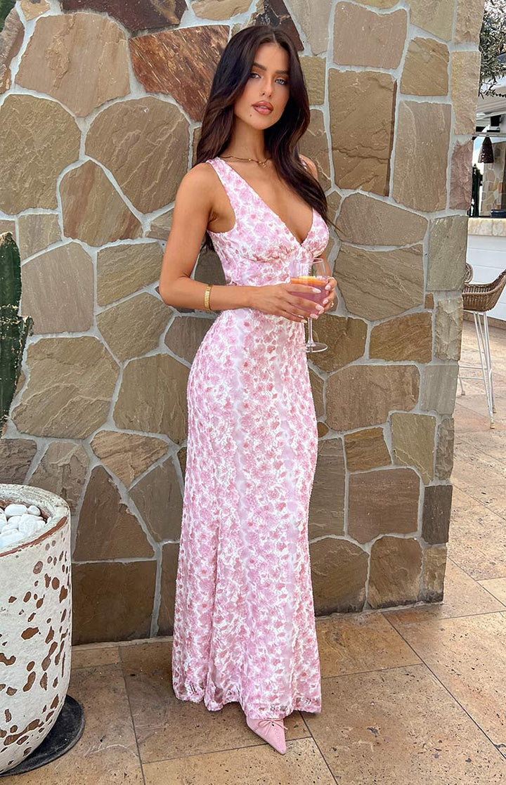 Blair | Stylish Floral Wedding Guest Dress