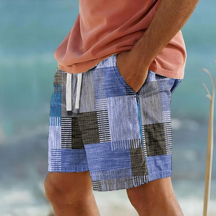 Beckett | Patchwork Board Shorts