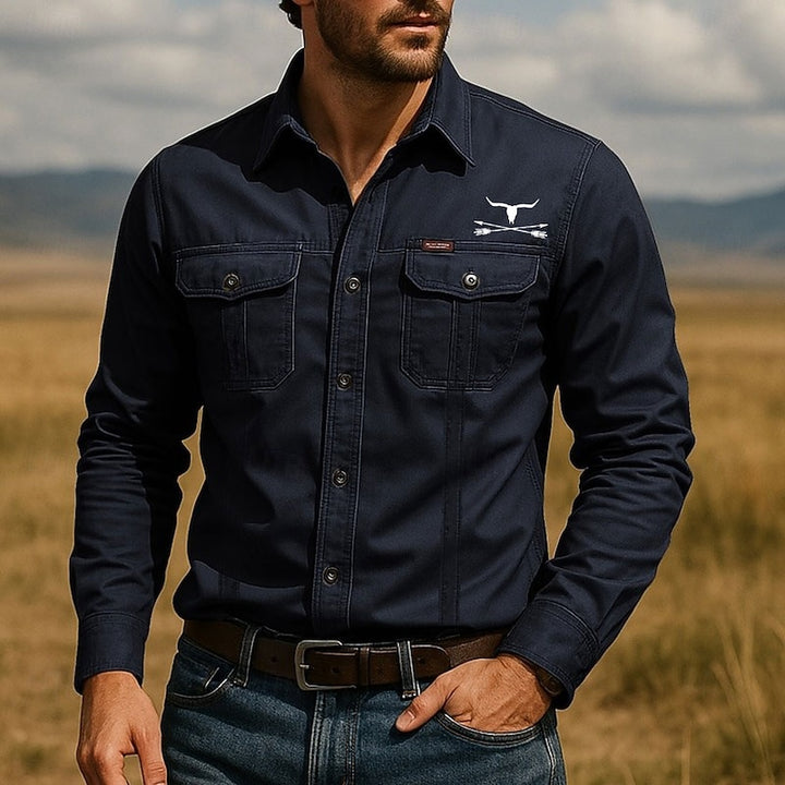 Wyatt | Rugged Western Utility Shirt