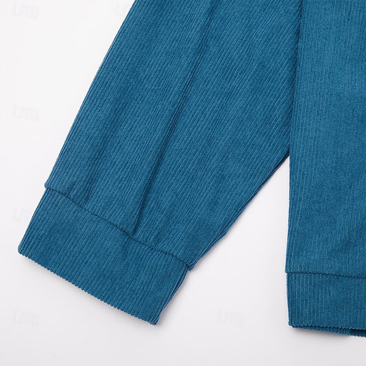 Hamish | Ribbed Zip Jacket