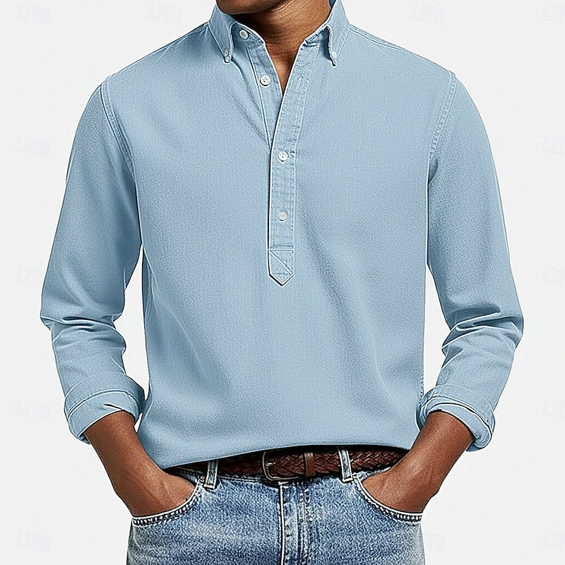 Bennett | Classic Popover Button-Down Shirt