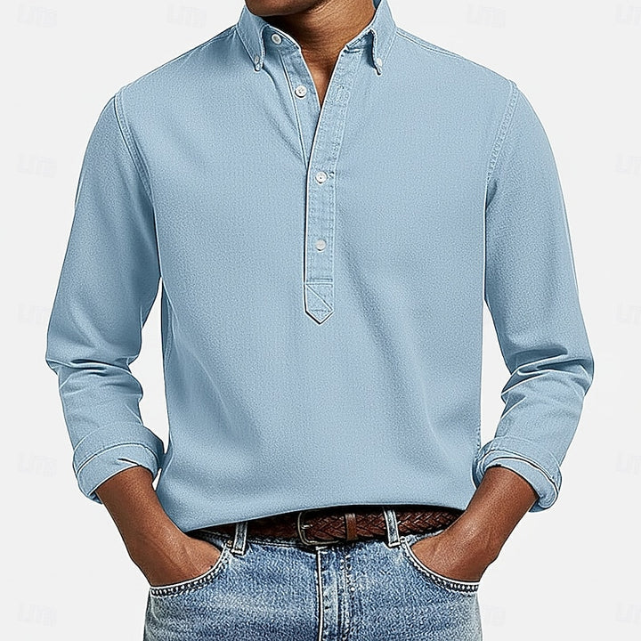 Bennett | Classic Popover Button-Down Shirt