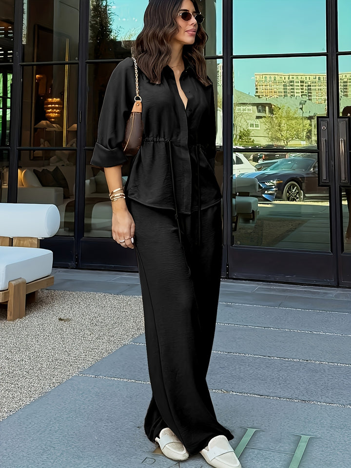 Miriam | Relaxed Drawstring Two-Piece Set
