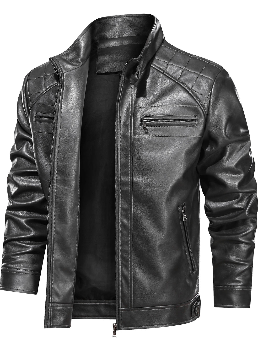 Rafael | Zip-Up Biker Jacket
