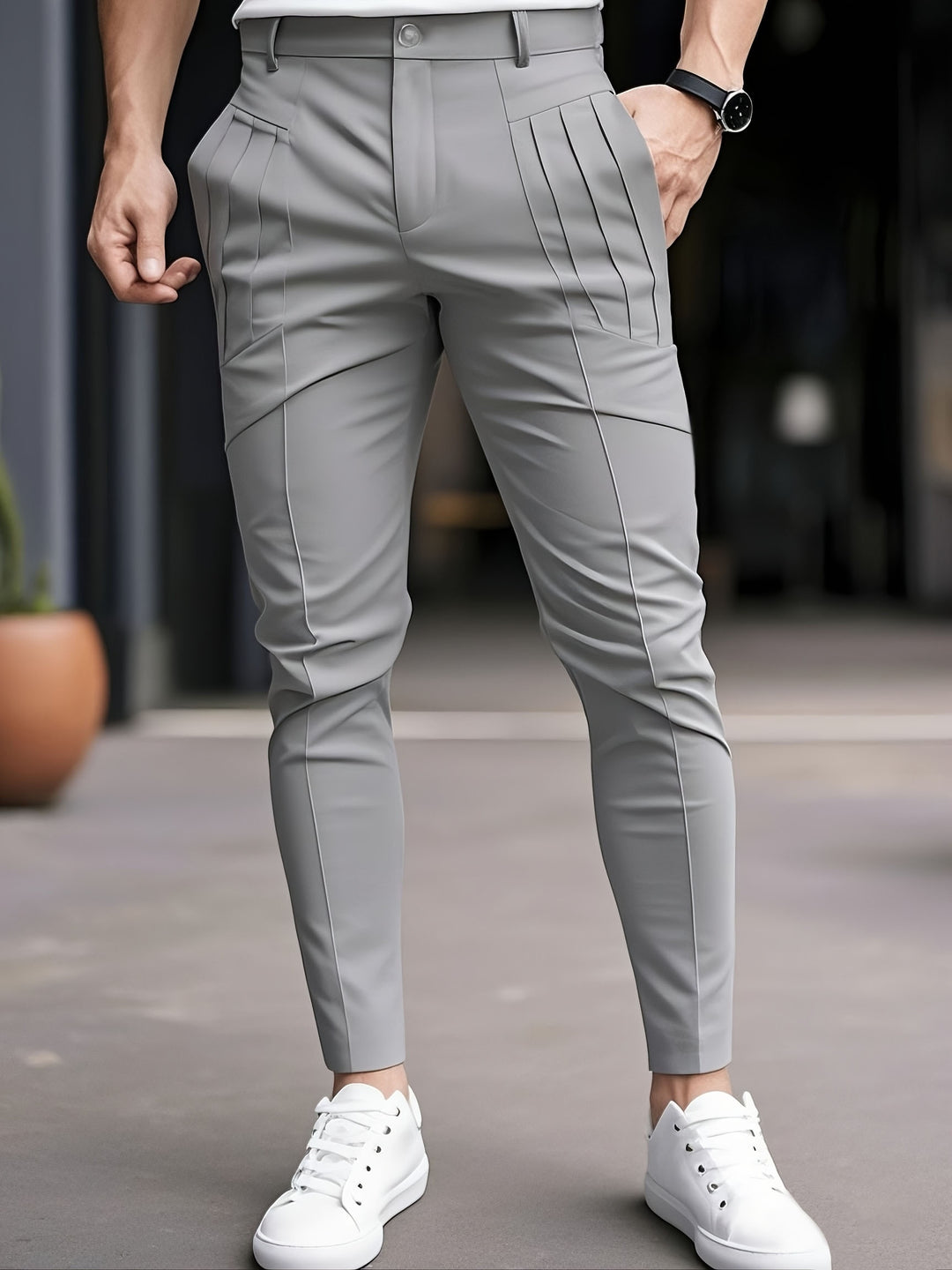 Julian | Tailored Slim-Fit Trousers