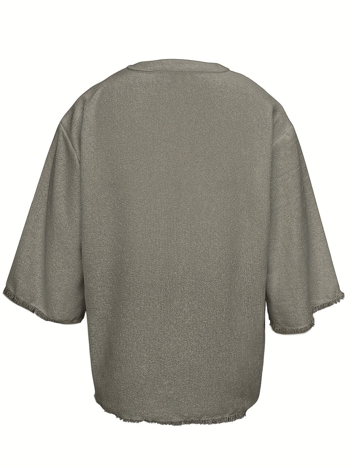 Silas | Relaxed Lace-Up Shirt