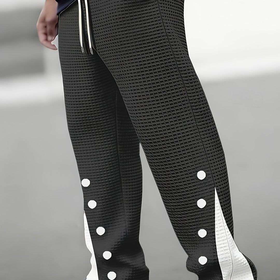 Miles | Relaxed Side-Button Trousers