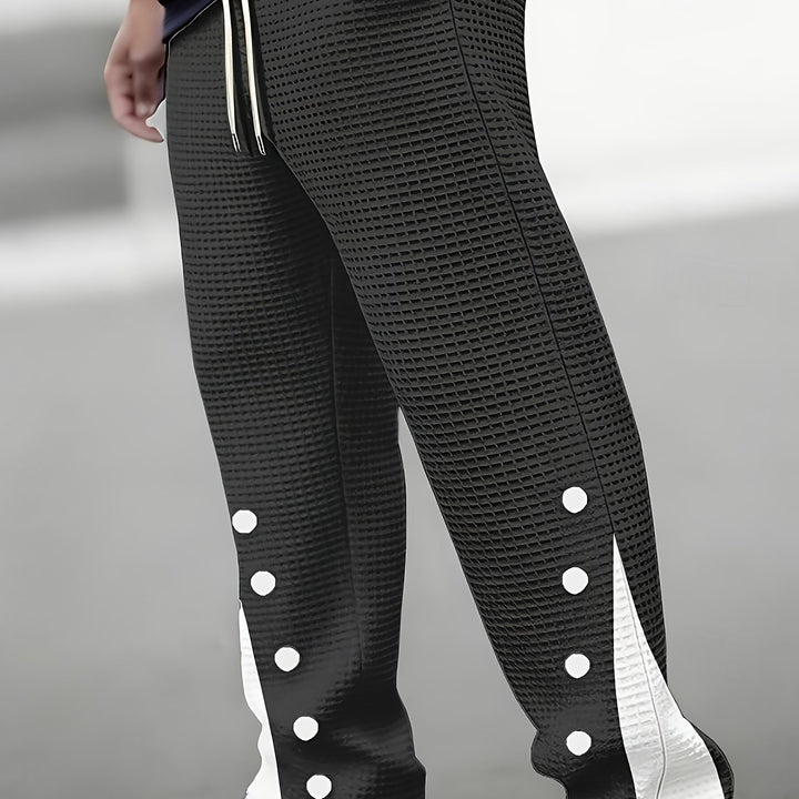 Miles | Relaxed Side-Button Trousers