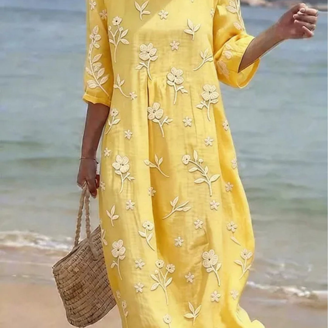 Sophie | Short Sleeve Floral Dress