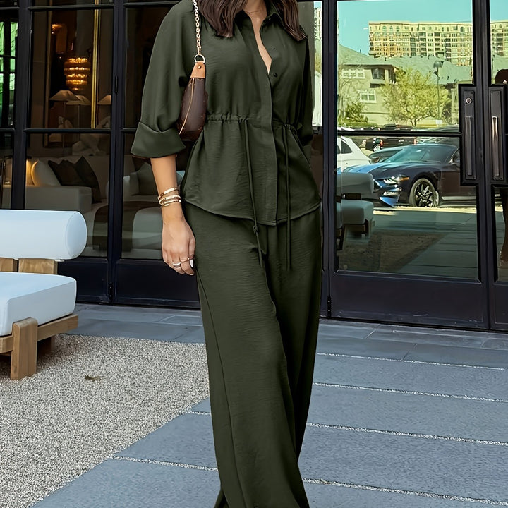 Miriam | Relaxed Drawstring Two-Piece Set