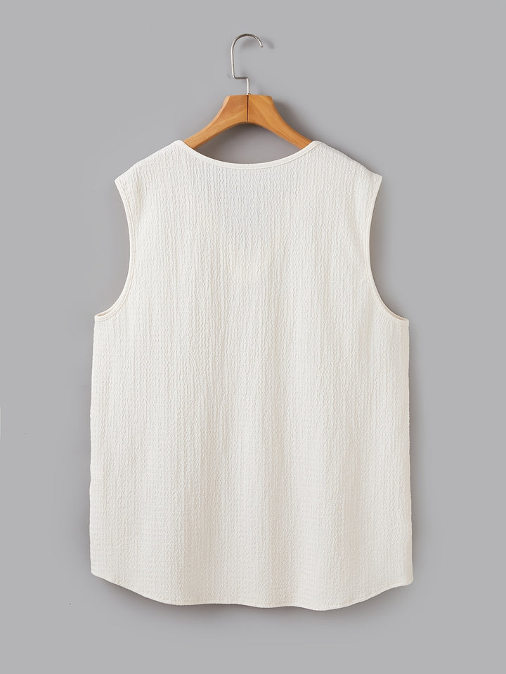 Damon | Relaxed V-Neck Tank Top