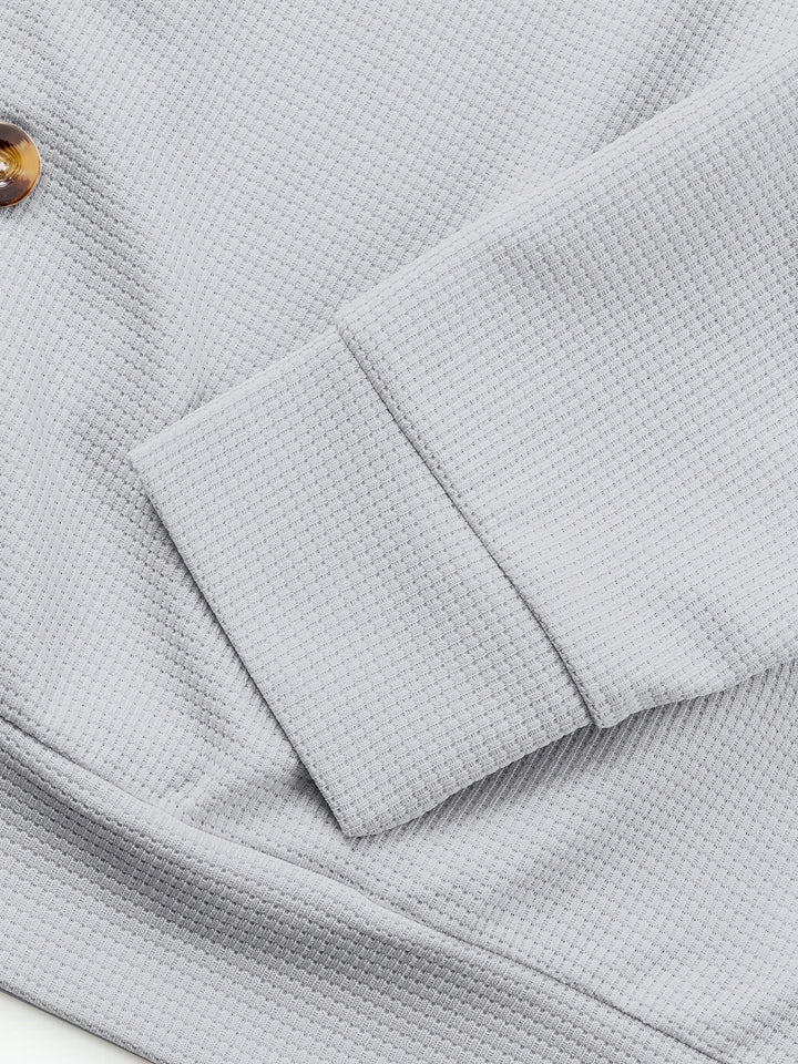 Clifford | Textured Button-Up Overshirt