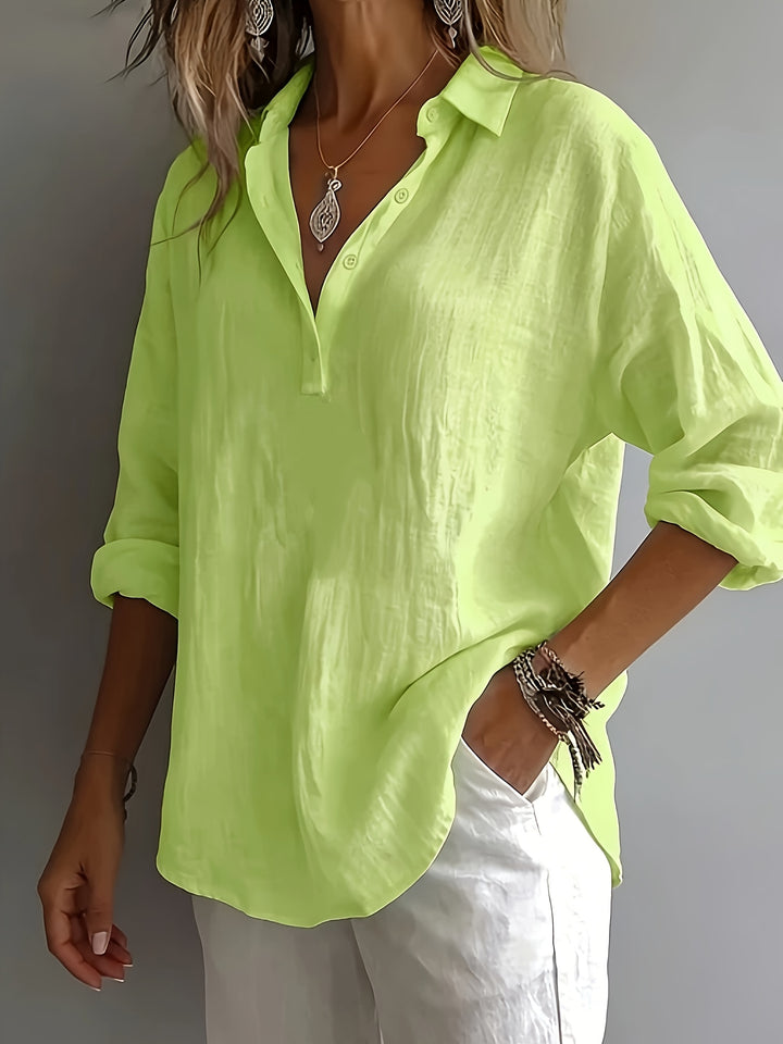 Naomi | Relaxed Collared Shirt