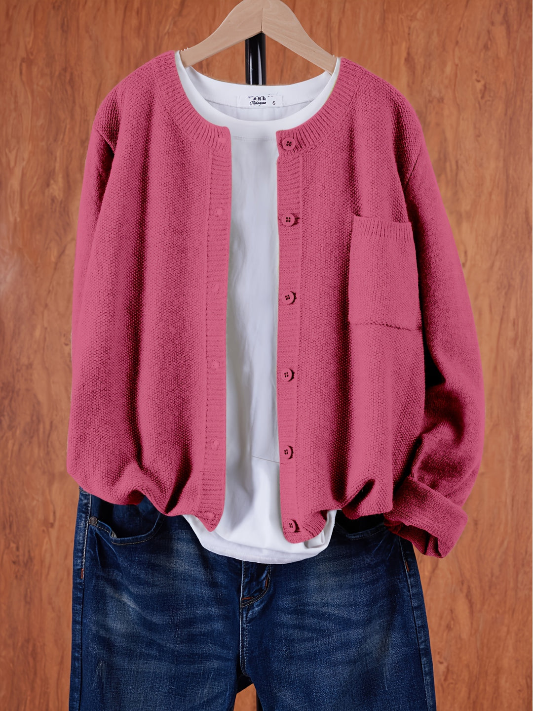 Tamsin | Relaxed Button-Front Cardigan
