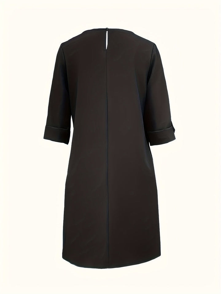 Beatrice | Comfortable Round Neck Dress