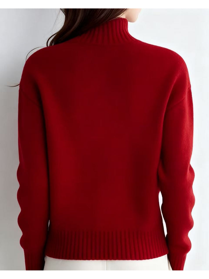 Vera | High-Neck Button Cardigan
