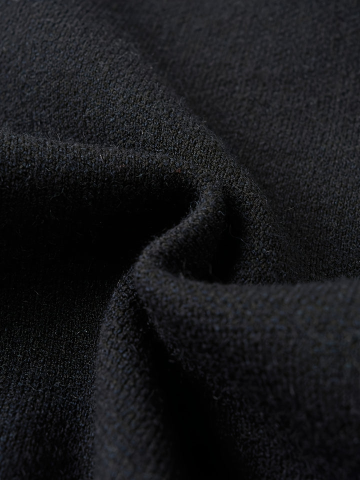 Ambrose | Half-Zip Striped Sweater