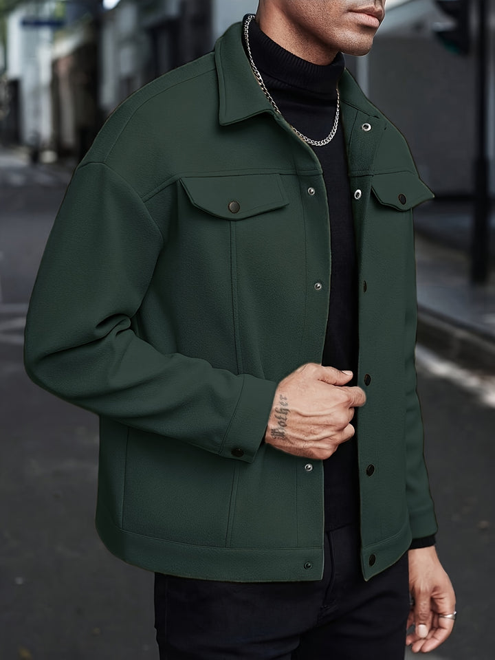 Roderick | Modern Snap-Button Jacket