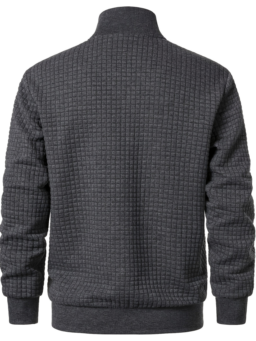 Grayson | Textured Stand-Collar Jacket