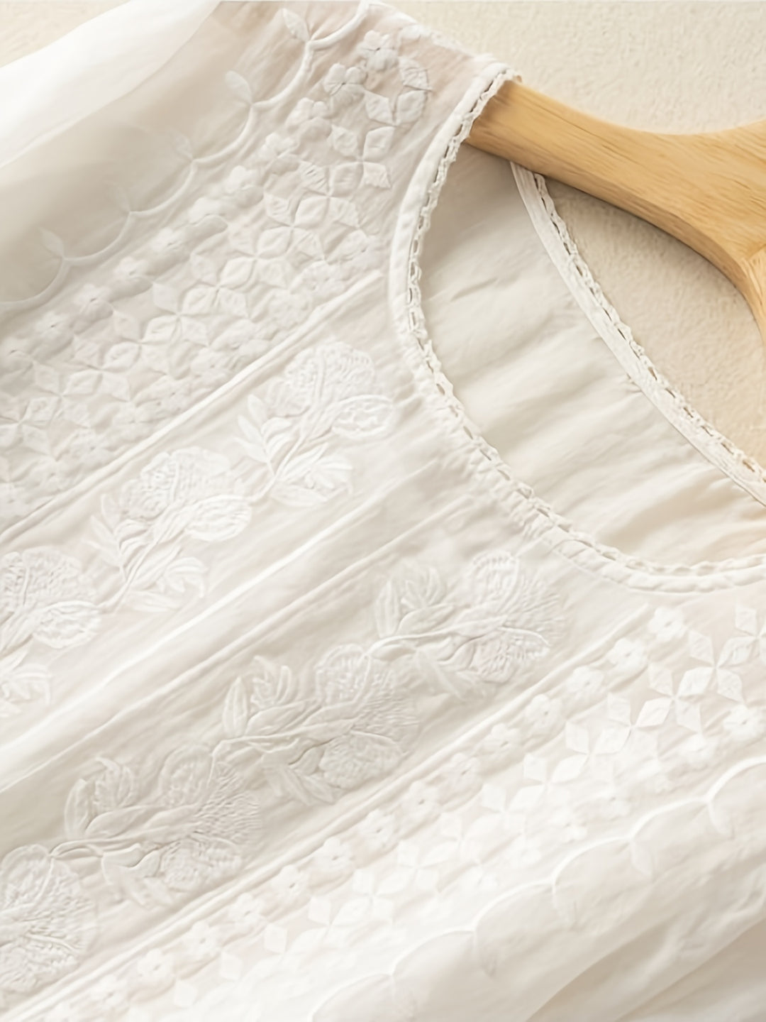 Rosetta | Embroidered Relaxed Blouse