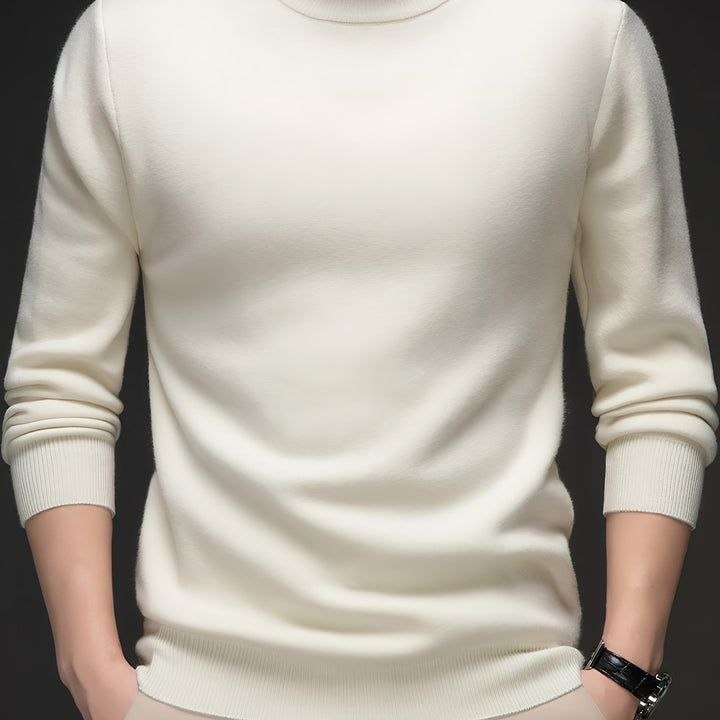 Tobias | Refined High-Neck Sweater