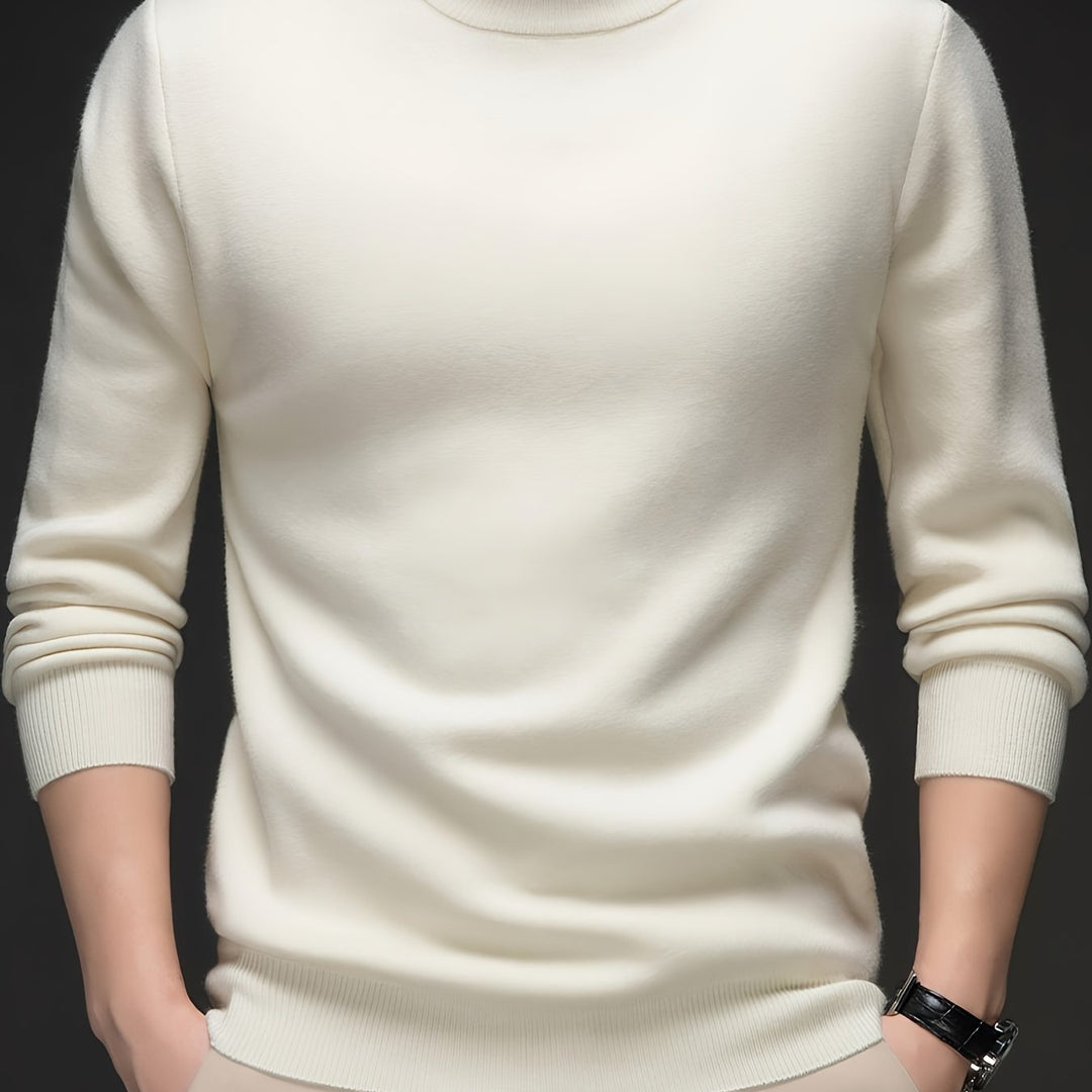 Tobias | Refined High-Neck Sweater