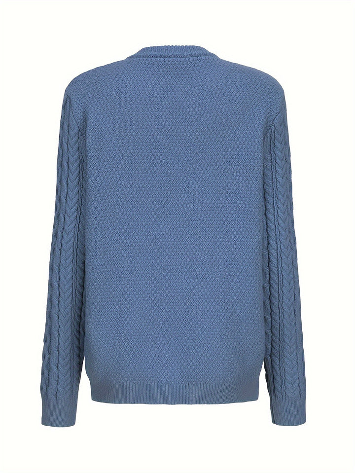 Winifred | Textured Button-Front Cardigan