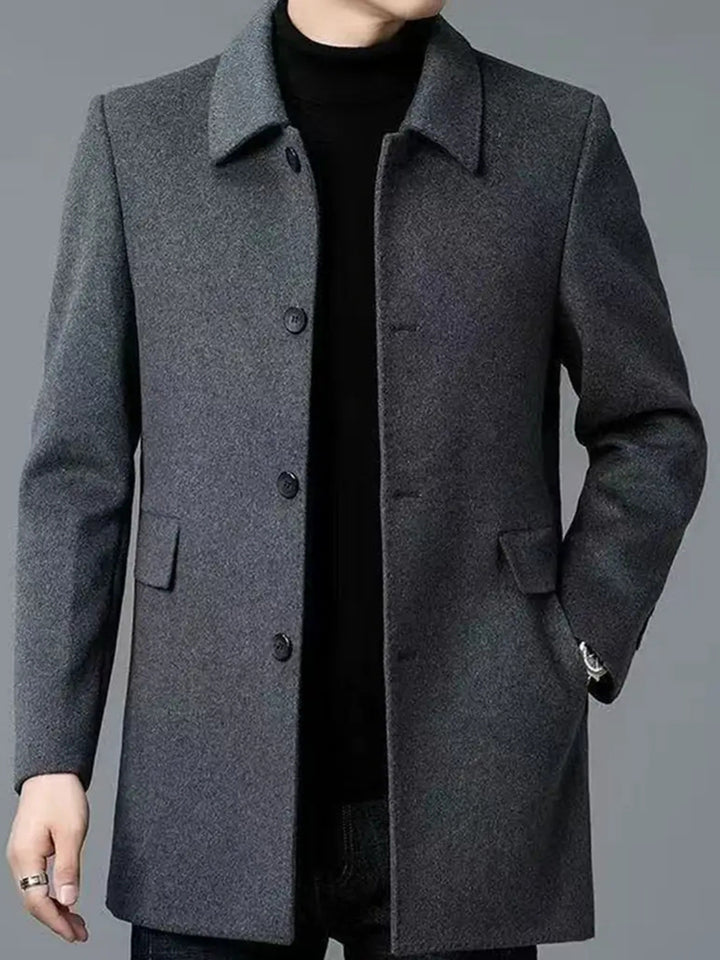 Franklin | Refined Single-Breasted Coat