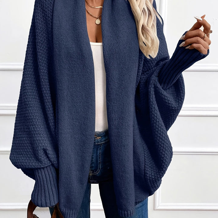 Odessa | Draped Shawl-Collar Cardigan