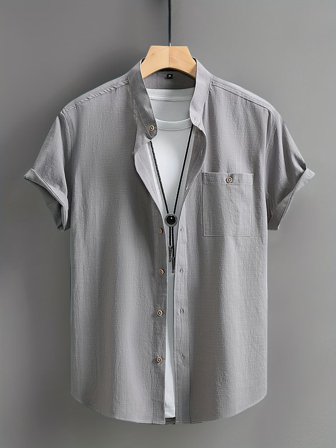 Alaric | Casual Button Short Sleeve Shirt