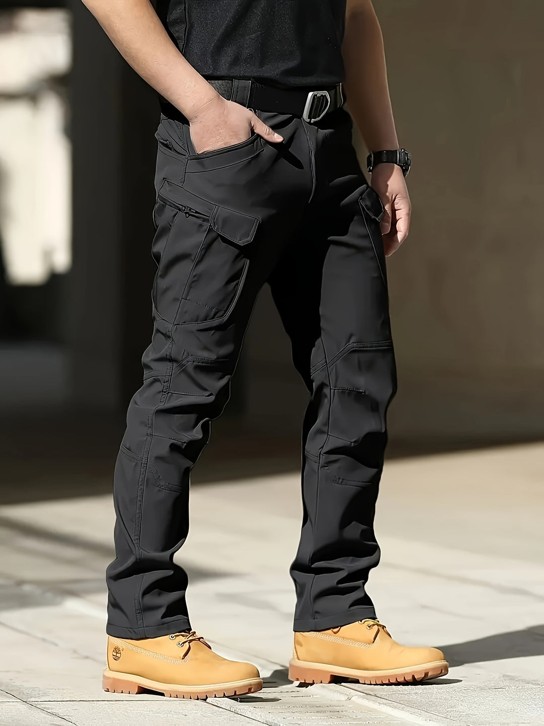 Marcus | Multi-Pocket Utility Trousers