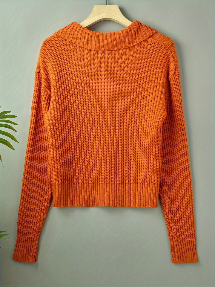 Lorna | Relaxed Collared Cardigan