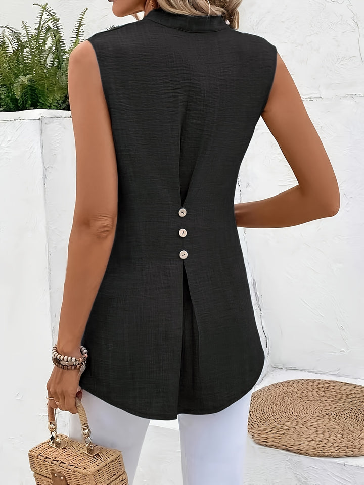 Tessa | Relaxed Sleeveless Blouse