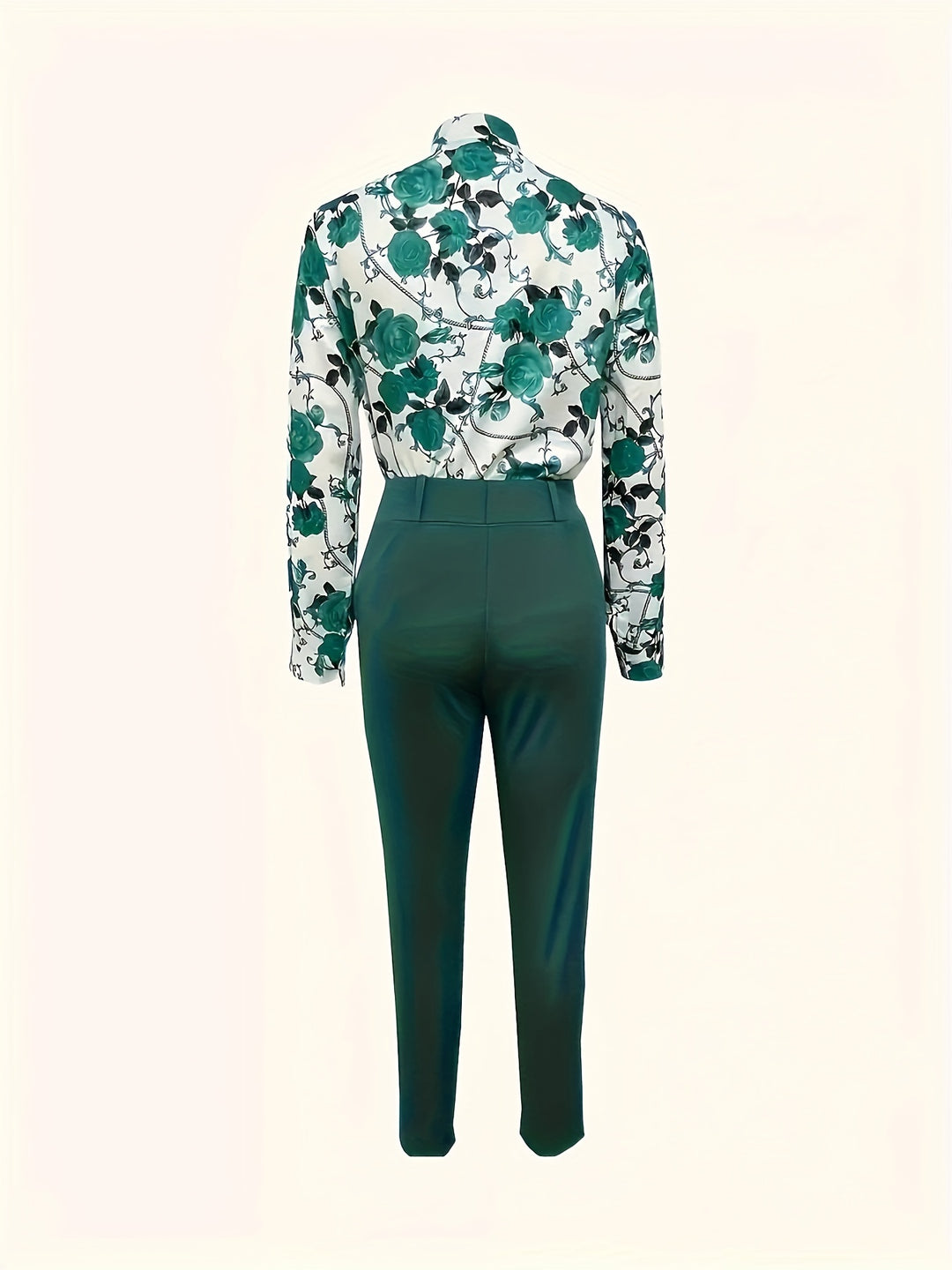 Marlene | Elegant Floral Two-Piece Set