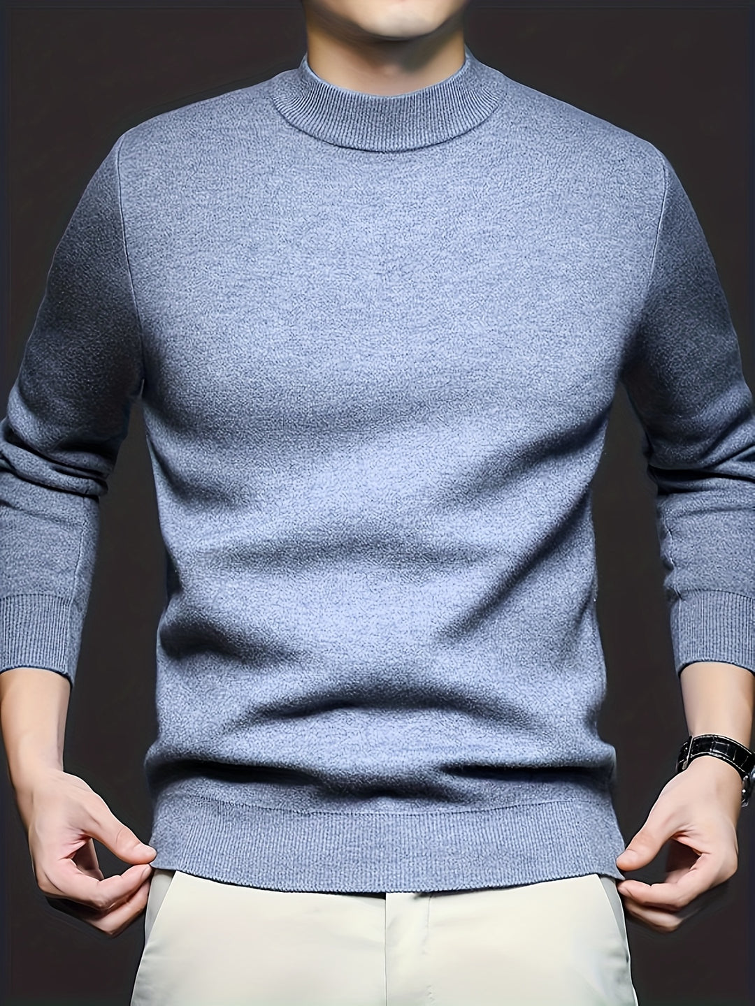Tobias | Refined High-Neck Sweater