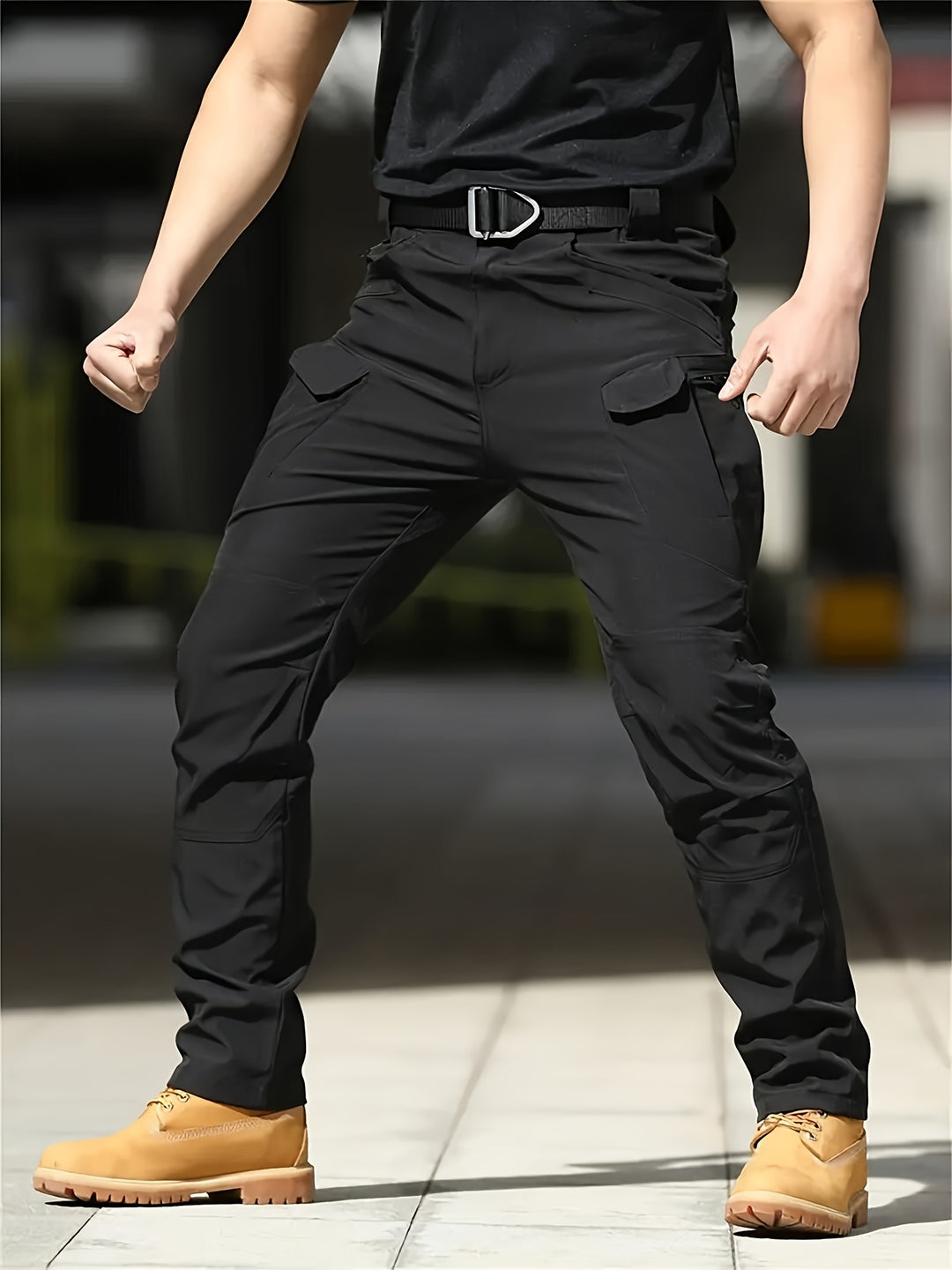 Marcus | Multi-Pocket Utility Trousers