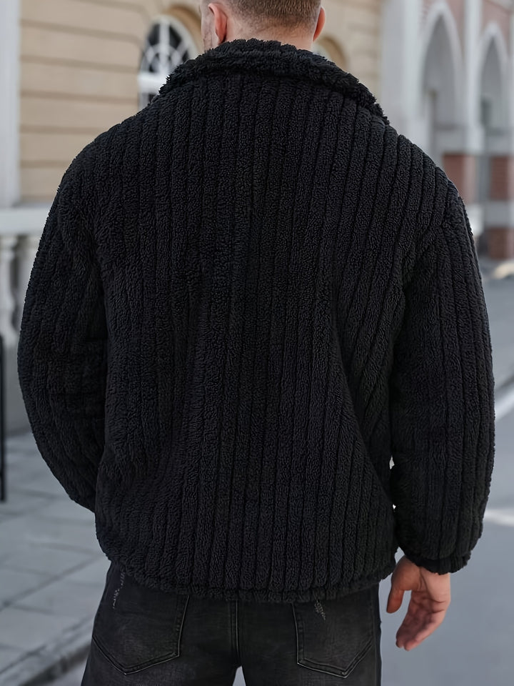 Warren | Cosy Textured Winter Jacket