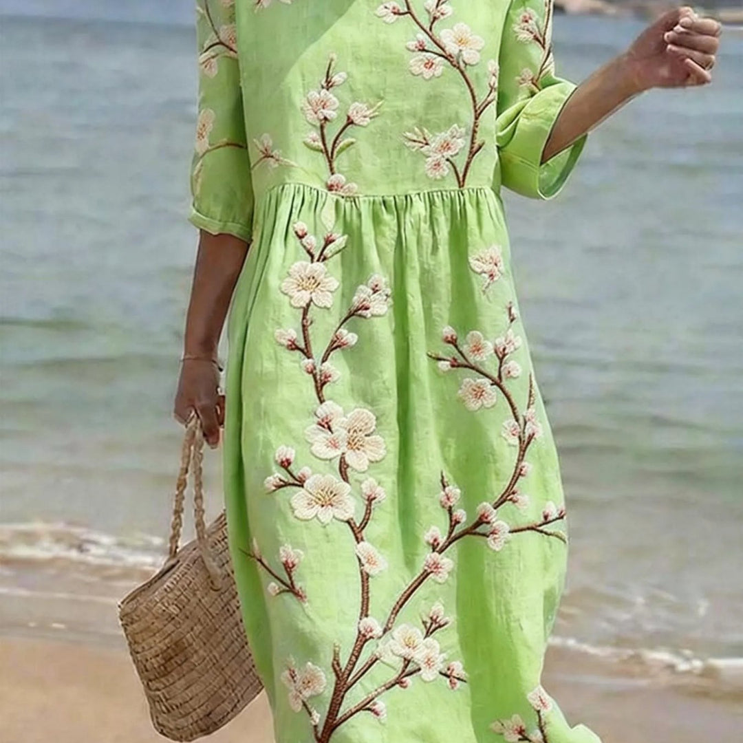 Caroline | Classic Midi Wrap Dress