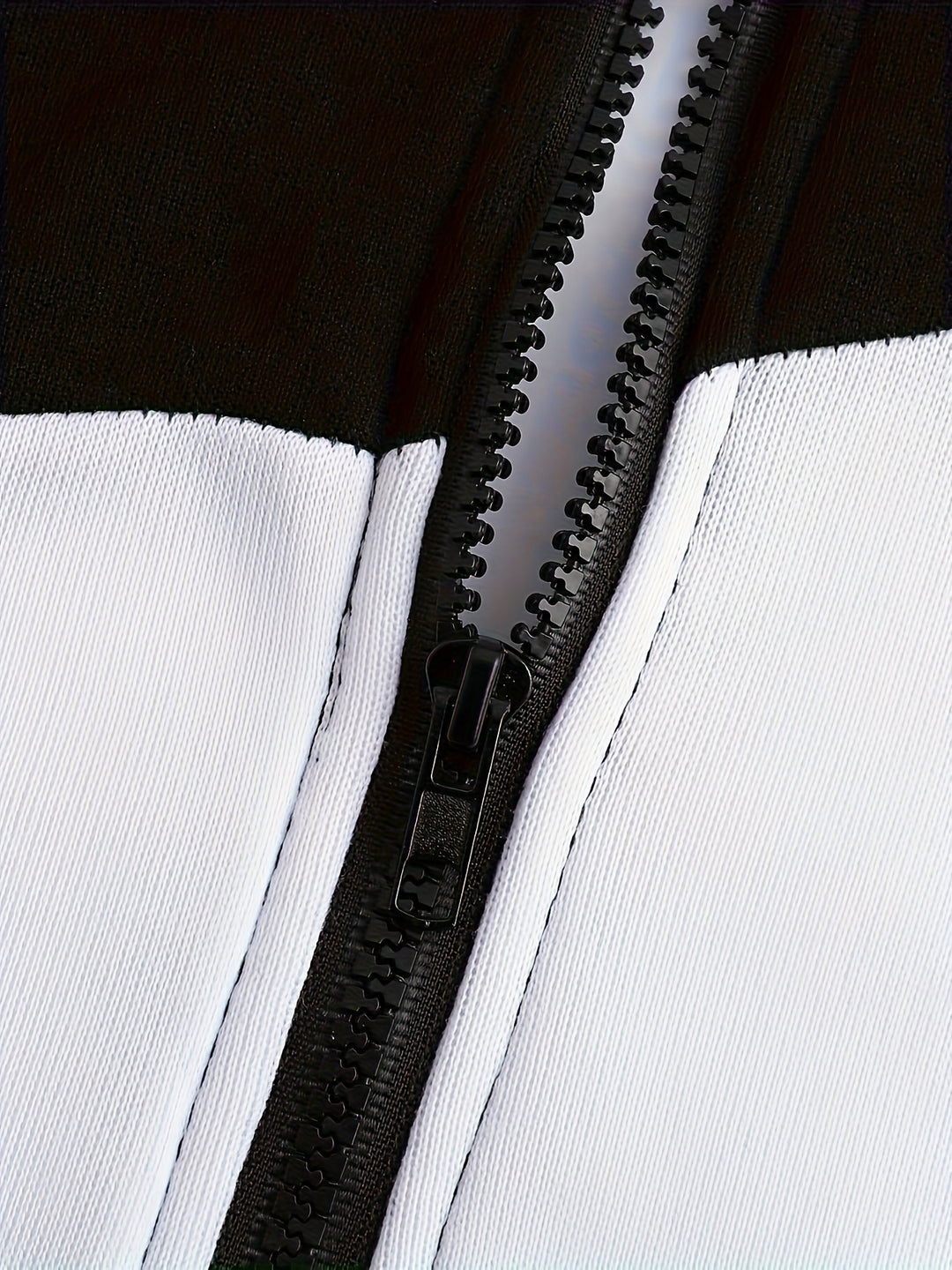 Xavier | Colour Block Zip-Up Hooded Jacket