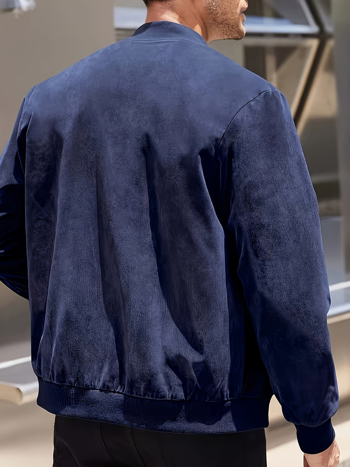 Bradley | Refined Lightweight Zip-Up Jacket