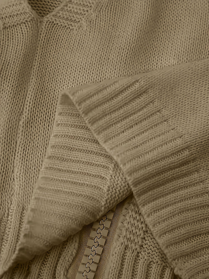 Marguerite | Structured High-Collar Zip Waistcoat