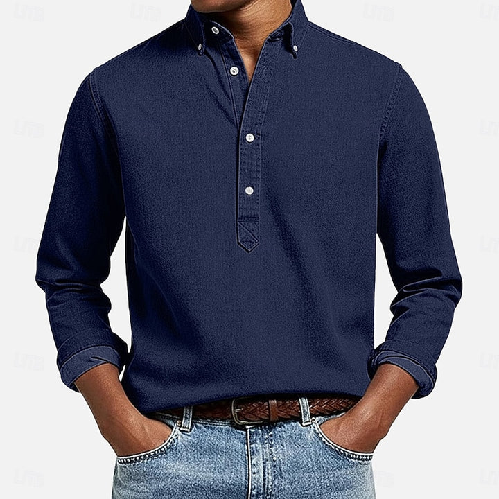 Bennett | Classic Popover Button-Down Shirt