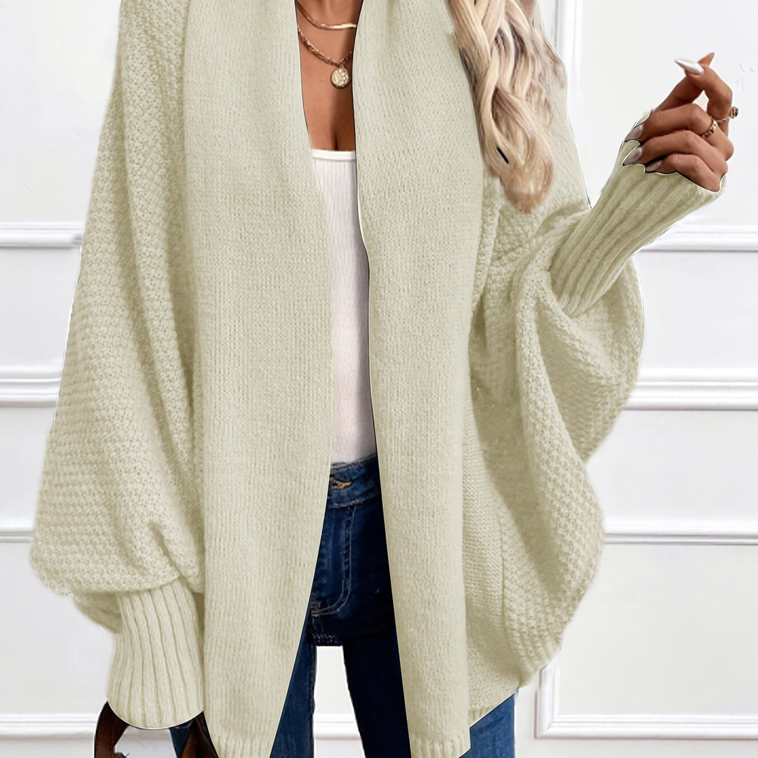 Odessa | Draped Shawl-Collar Cardigan