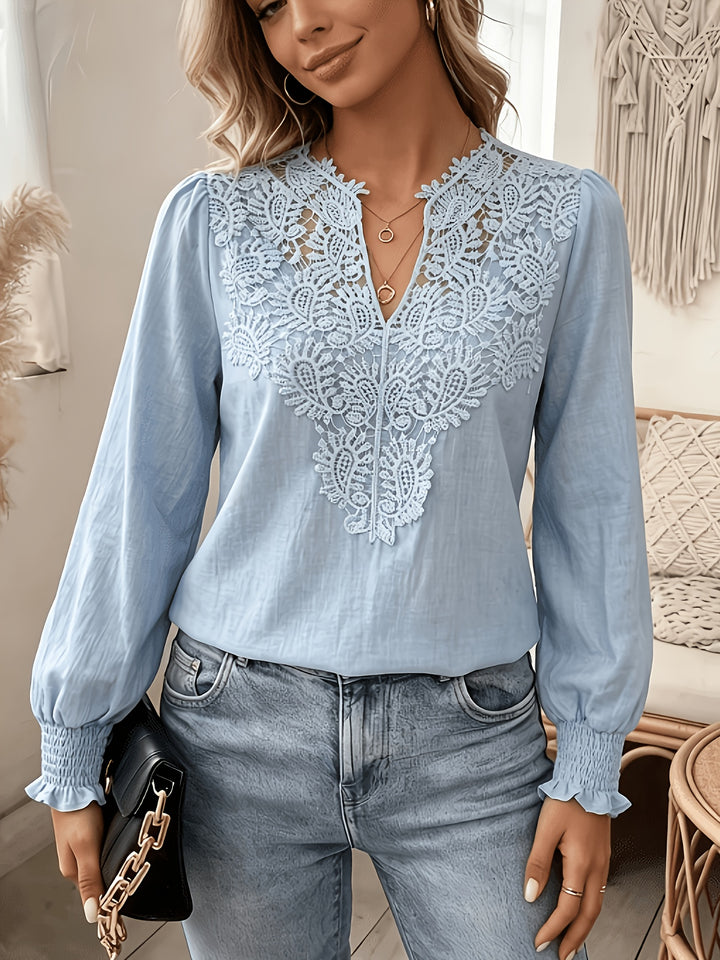 Harriet | Refined Lace-Detail Blouse