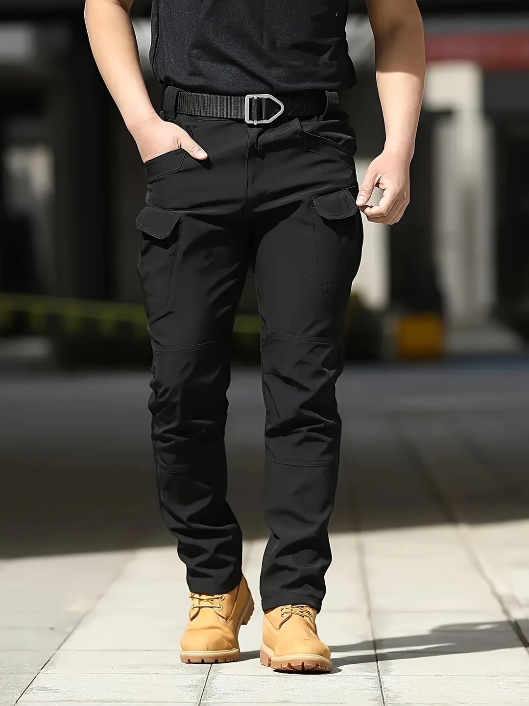 Marcus | Multi-Pocket Utility Trousers