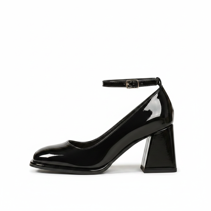 Celeste | Patent Block Heel Sandals